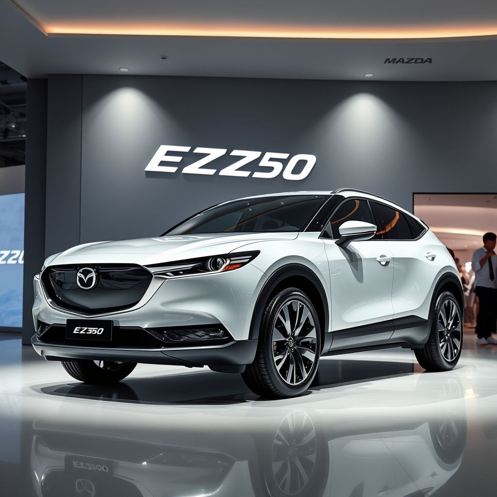 Mazda EZ60 เปิดตัวครั้งแรกในโลก! สุดยอด SUV ไฟฟ้าที่ Shanghai Auto Show 2025